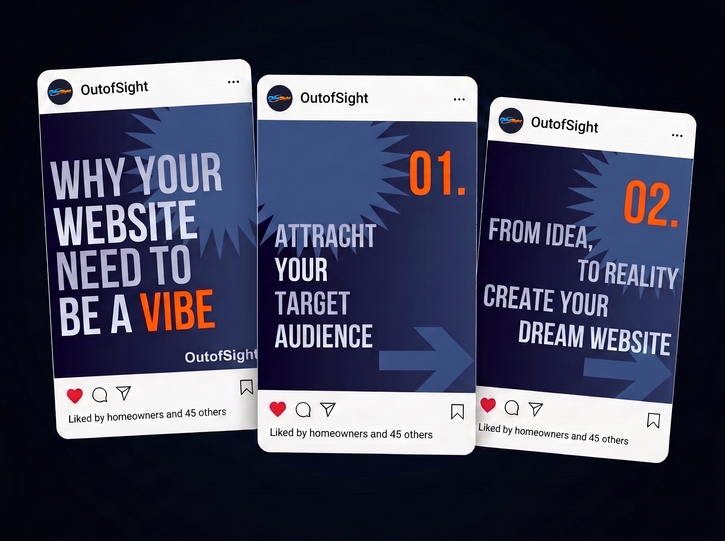 Social media domination visual